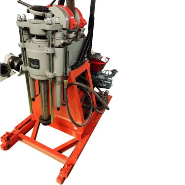 双滑轮长探150型地质勘探钻机 岩石取芯打井设备