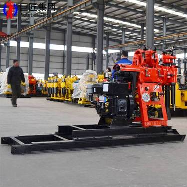 华夏巨匠HZ-130YY全液压岩心钻机矿探钻机岩石取芯钻机岩石打孔钻机