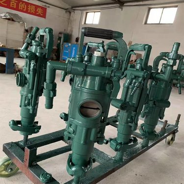 机械矿用28气腿式凿岩机 手持式YT28气腿钻机 矿山隧道支护