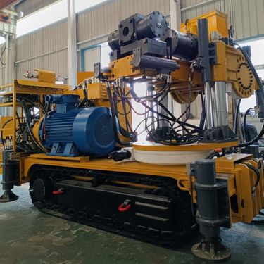 煤矿用履带式全液压坑道钻机普钻升级定向钻瓦斯抽排放