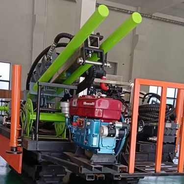 全液压锚杆钻机履带式潜孔钻机 智强钻探设备定制