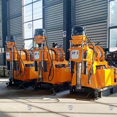 久钻打井机械设备500米钻井机XY-3地质勘探钻机液压打井机