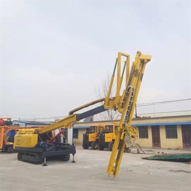 坑基支护锚杆钻孔机 隧道凿岩工程加固钻机 一杆成孔12米 增压发动机