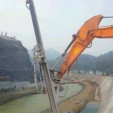 挖机改钻机 大孔挖改钻机 隧道锚杆钻机 边坡护坡锚索打孔机