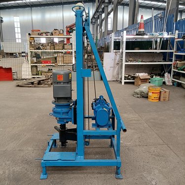 奥莱 电动升降式钻井机 4KW水井钻机 220伏电压家用打井机