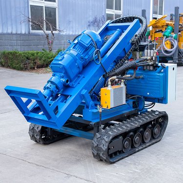 履带式高举升锚固钻机打土岩石潜孔隧道边坡支护深基坑锚杆钻车