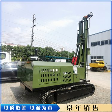履带光伏打桩机 多功能潜孔钻机 全液压打孔机