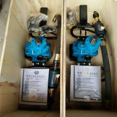 鑫农气动锚杆护坡钻机 煤层井下探水打洞一机两用 横着垂直不惧角度