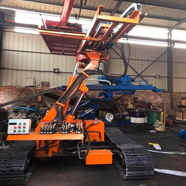 基坑护坡型履带式锚固锚杆钻机?全液压锚固钻机 YDL系列经济型锚固钻机