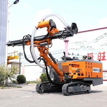 HW935露天潜孔钻机一体式全制动钻车矿山潜孔设备