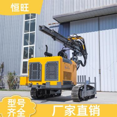 岩石穿孔 矿山钻凿爆破潜孔钻机 动力强劲 支持加工定做 恒旺