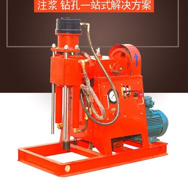 钻注一体机注浆加固钻机成套设备用于厂房公路地基打孔注浆