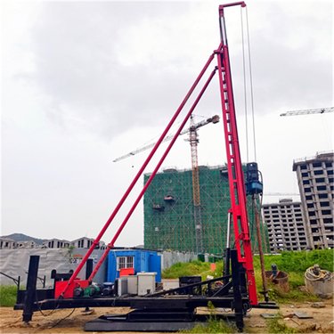 履诺桩机 三管高压旋喷钻机 宁波单管旋喷桩施工 地基下沉加固