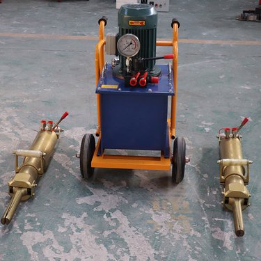 柴油劈裂机 无噪音凿岩机 电动液压劈石器 岩石劈裂机器