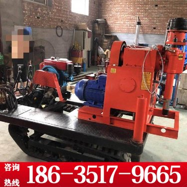 青海西宁 地下室履带式注浆加固注浆钻机 ZLJ矿用加固钻机