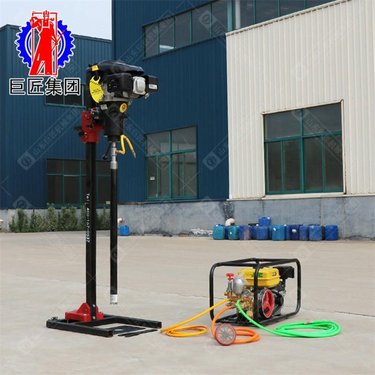 手持式背包钻机便携式取样钻机单人取芯野外勘探钻机小型背包钻机