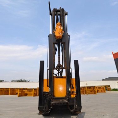 400型履带式潜孔钻机   多功能冲击回转式水井钻机