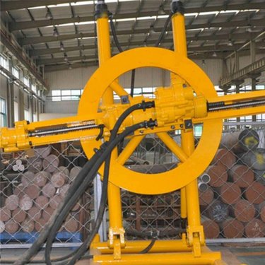 360度导轨矿用气动凿岩机混凝土动深孔钻机回转式圆盘钻机