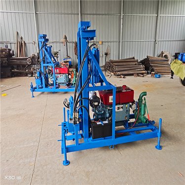 家用水井钻机 全自动百米深孔钻孔机 灌溉井打井机 液压柴油打井设备