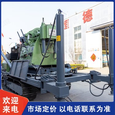 恒旺 履带式山区全液压轻便勘探设备 深孔岩心钻机 压力足 省时省力