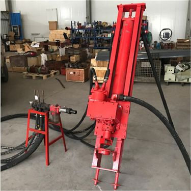 山西长治 矿山开采用冲击回转式岩石钻孔机 露天工程钻凿爆破潜孔钻机 鸡西