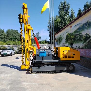 挖机改装潜孔钻机 光伏桩钻孔机 矿山凿岩机 楼房加固 取岩心孔 钢强