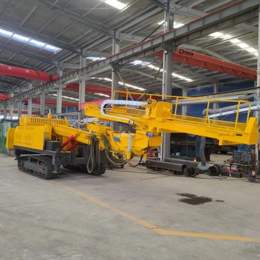 50米隧道钻机施工潜孔钻孔机 基坑加固压力注浆 矿石开采凿岩机