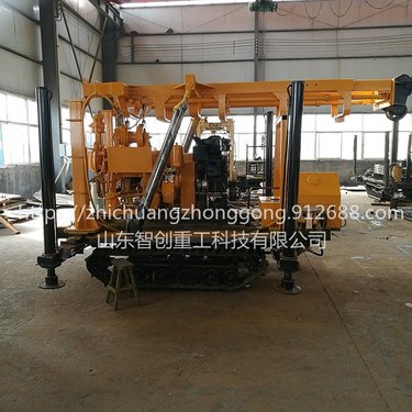 智创 ZC-1 路基勘察钻机 农田灌溉打井机 道路施工勘察钻机 全液压履带自走式