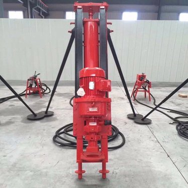 福建南平 支架式潜孔钻机 QKZ-70D小型钻孔凿岩钻机 宣城