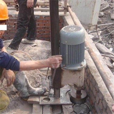 5.5kw打桩垂直水磨钻机 巴彦淖尔 小型多功能水磨钻机 黑龙江牡