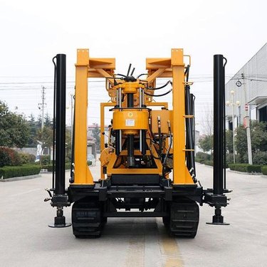 冲击液压 小型建筑基坑履带钻机 多功能长螺旋瞄固钻机
