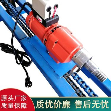 吉林 小型自来水打孔器 台式水钻打眼机 管道穿越公路钻孔机 洪涛
