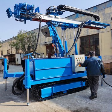 聚强 多功能锚固旋喷钻机 高举款旋喷锚索钻机 高压旋喷桩机
