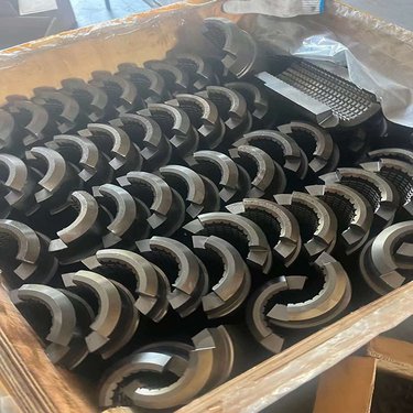 履带式全液压坑道钻机配件 ZDY3200 夹持器卡瓦1200传扭盘锻压环