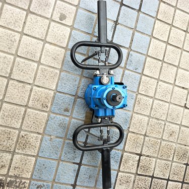 ZQSJ-140/4.1防突钻机煤矿探瓦斯钻孔机架柱支撑气动手持锚杆钻机