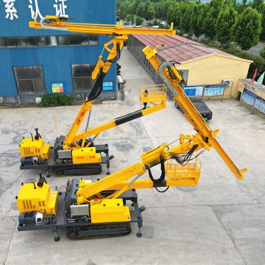 隧道潜钻孔履带钻机  全液压支护打孔机 隧道桥梁 博远 360度旋转