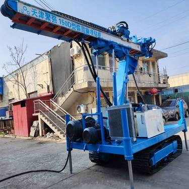 多功能锚固旋喷钻机 履带式双管打药剂高压旋喷桩机