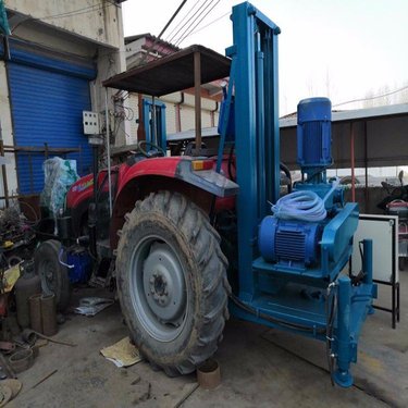 大拖拉机带反循环打井机 反循环钻机 车载式打井机