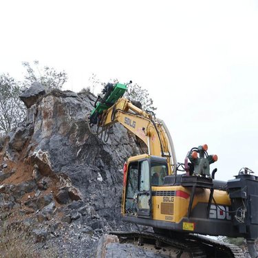 挖改岩石钻裂一体机钻裂一体凿岩机技术原理 中德联合 ZDLH-20