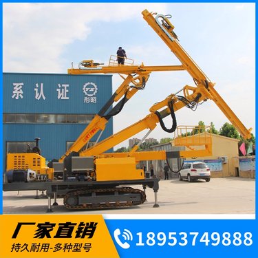 隧道管棚支护钻机 定制款引水洞锚杆台车 矿用挖开钻孔机