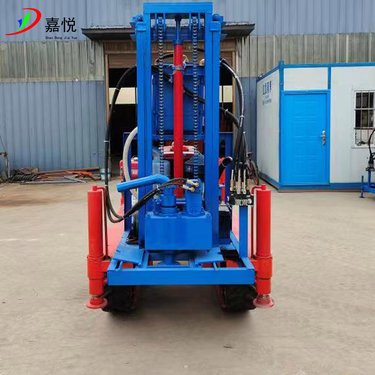 履带款液压柴油打井机 百米家用水井钻机 高配版工程降水井钻井机