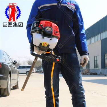 巨匠背包式取芯钻机bxz-1岩心取样20米小型取芯机