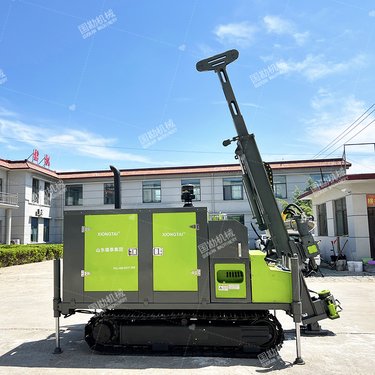 侧面发动机全液压岩心钻机 探矿勘察打孔设备 800米地质探矿机器