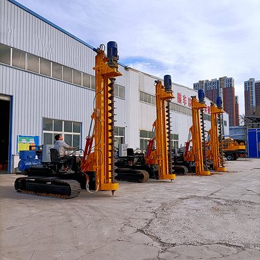 履带式光伏发电钻机 太阳能电站打眼机 厂家批发