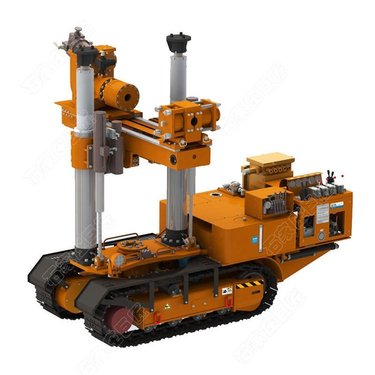 生产全液压履带式探水钻机 矿井CMS1系列自由行走深孔钻车