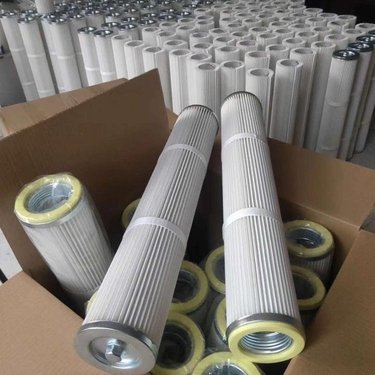 履带式钻机 覆膜除尘滤芯120X70/60 矿山开孔粉尘过滤