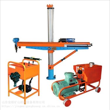 金煤 ZYJ-500/180型矿用架柱式液压回转钻机 工作