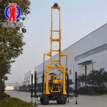 履带式液压200米水井钻机 民用地表打井机 岩心取样取芯钻机