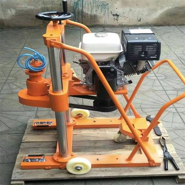 悍仕达电动型钻孔取芯机 小型岩芯取样钻机 混凝土钻孔机