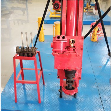 浙江衢州隧道加固工程护坡凿岩钻机吉林辽源气电联动潜孔钻机